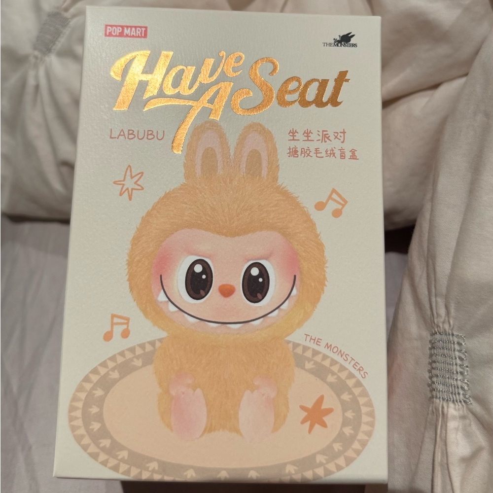 AUTHENTIC Pop Mart Labubu Have A Seat Baba Unopened